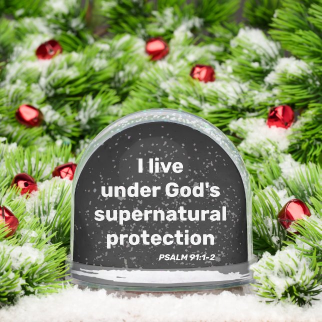 God's supernatural protection Psalm 91: 1-2 bible (Navidad)