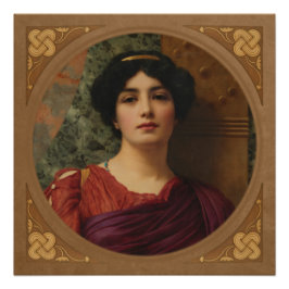 Godward Contemplation CC0635 Perfect Poster