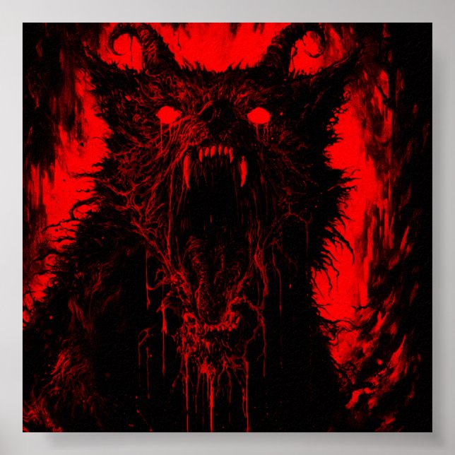 GOETIC FACEPEELER | Impresión de papel mate (Frente)