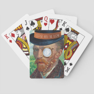 Gogh Con Las Cartas De Reproducción De Flujo