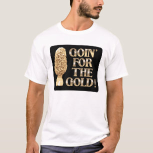 Goin para la camiseta del Lt del oro