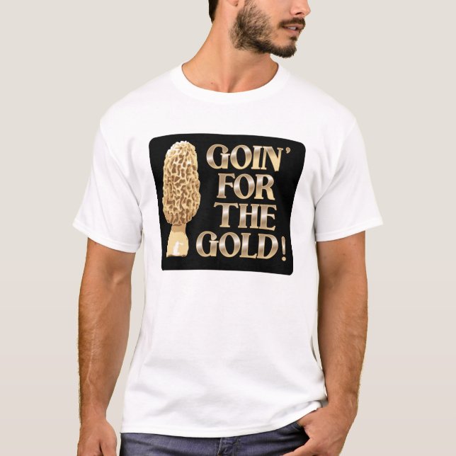 Goin para la camiseta del Lt del oro (Anverso)