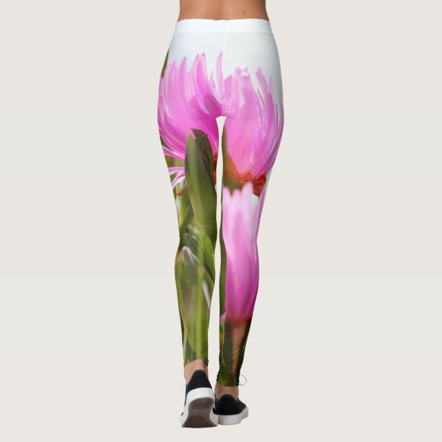 Going Green Gorgeous Flower Blooming Leggings se t (Reverso)
