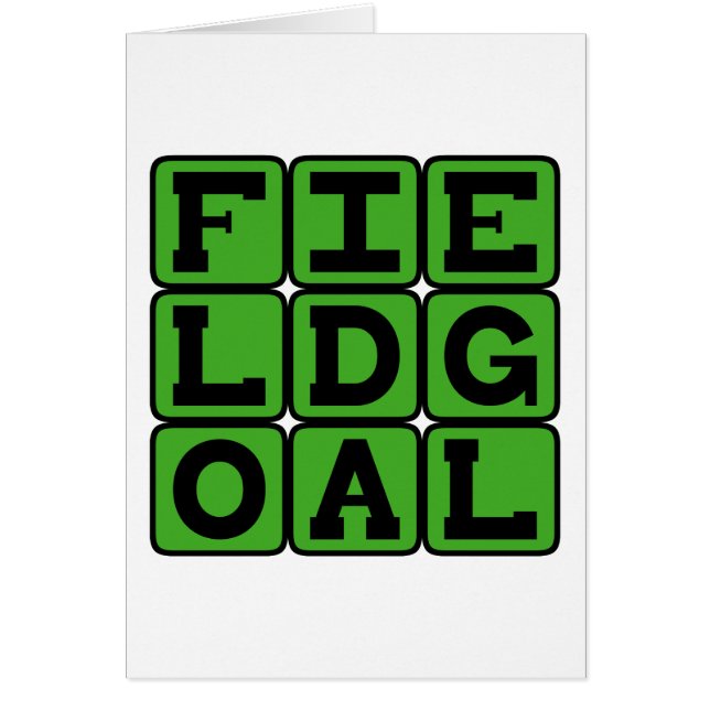 Gol de Campo, 3 Puntos en Fútbol (Frente)