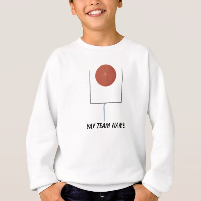 Gol Making Yay Team Name Football Camisetas (Anverso)