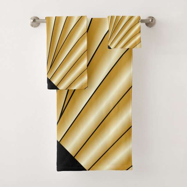 Gold Art Deco Design (In situ)