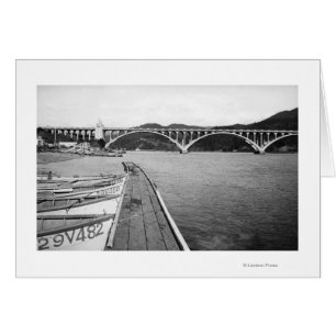 Gold Beach, los muelles de Oregon y el puente sobr