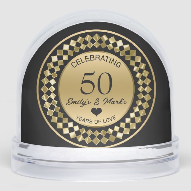 Gold Diamonds Wedding Anniversary (Anverso)