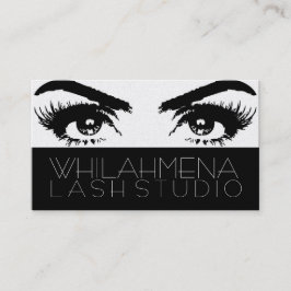 Gold Eyelash Extensions Studio Tarjeta de presenta