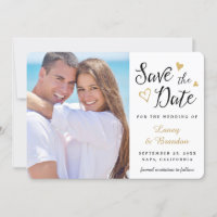 Gold Hearts Black White Salven el anuncio de la fe