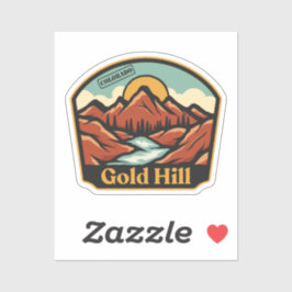 Gold Hill, Colorado Pegatina