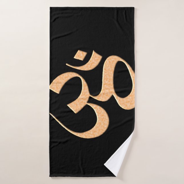 Gold Om  (Toalla de baño)