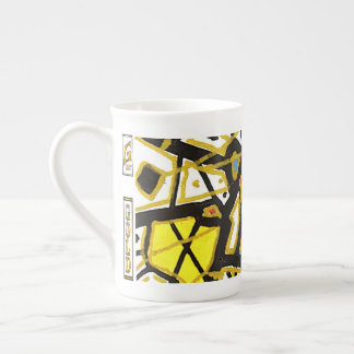 GOLD – Taza de porcelana ósea elegante 2 - GGAST