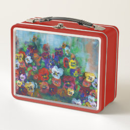 Golden Afternoon Pansies by Jason Street