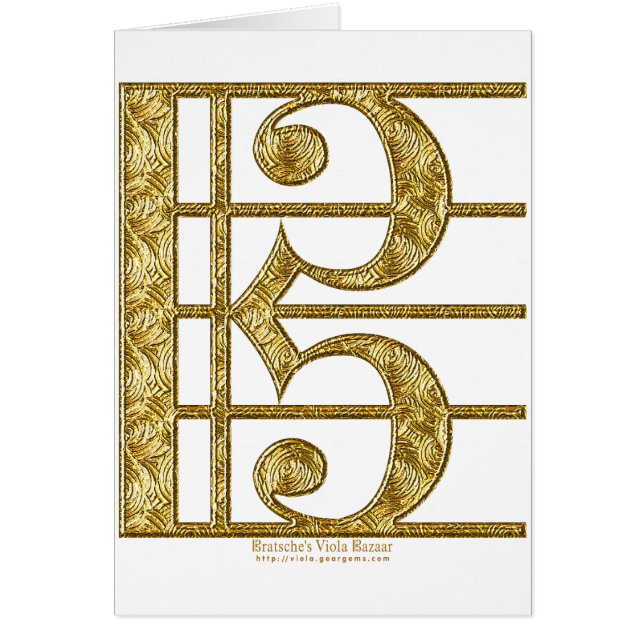 Golden Alto Clef (Frente)