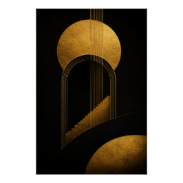 Golden Ascension Poster