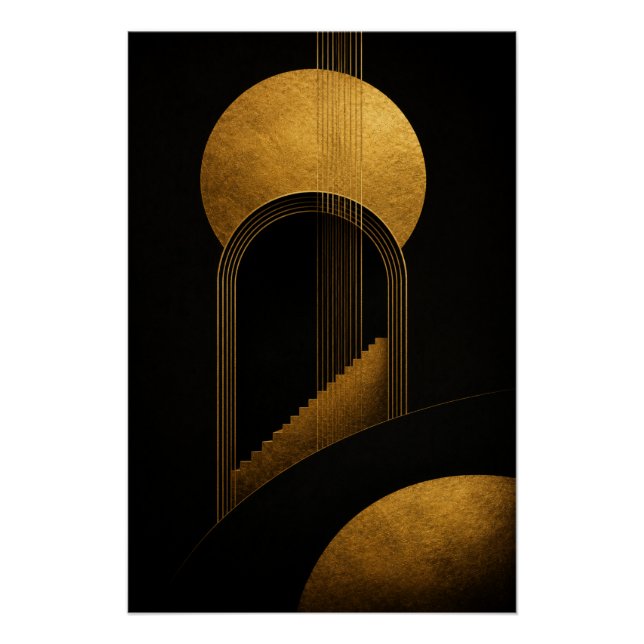 Golden Ascension Poster (Anverso)