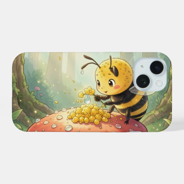 Golden Bumblebee in Bloom Dance.2 (Reverso Horizontal)
