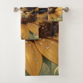 Golden Bumblebee in Bloom Dance.9