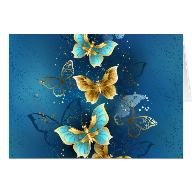 Golden butterflies (Anverso (Horizontal))