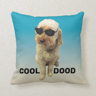 Golden Doodle, adorable Cojín decorativo adorable