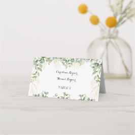 Golden Garden: Tarjetas de Lujo Boda Floral