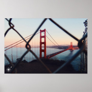 Golden Gate Bridge póster
