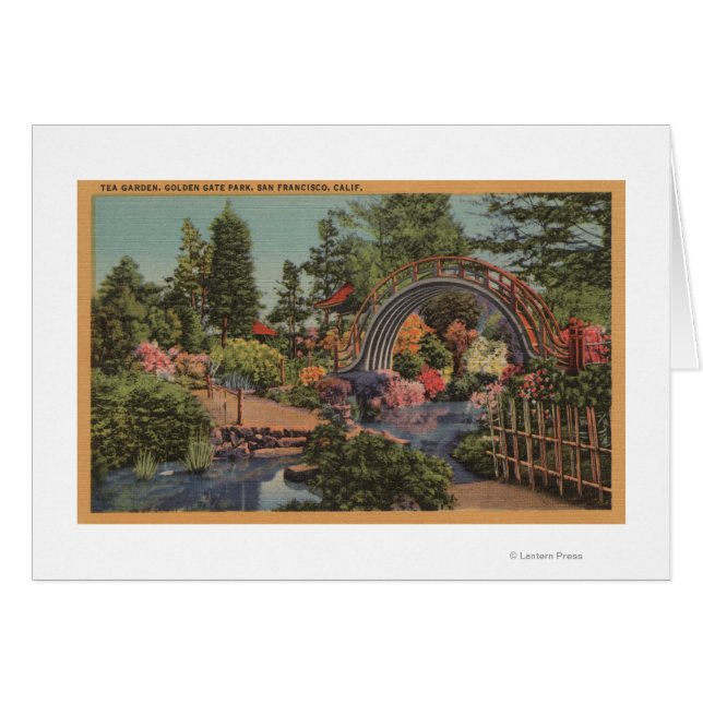 Golden Gate ParkTea Garden- San Francisco, CA (Anverso (Horizontal))