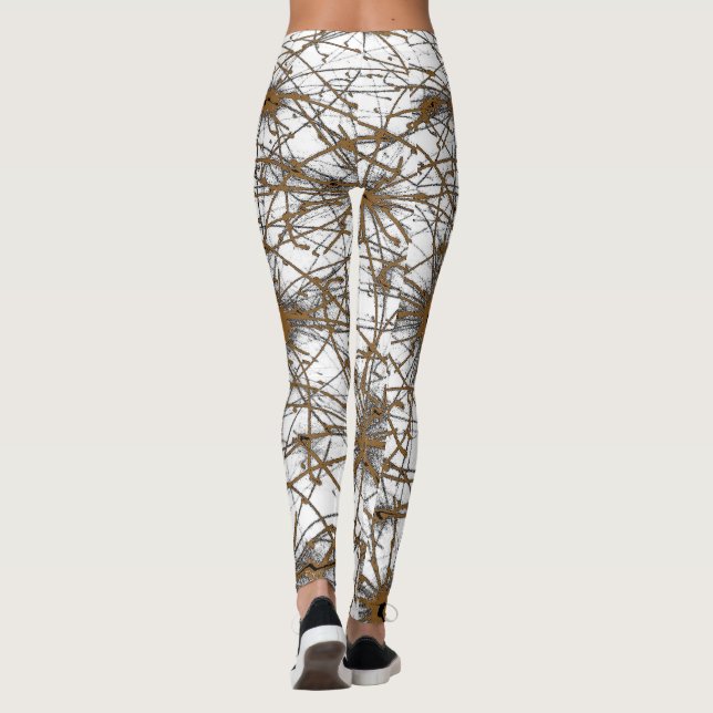Golden Grid Leggings (Reverso)