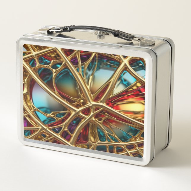 Golden Love #454 - Lunchbox Metalizado (Reverso)