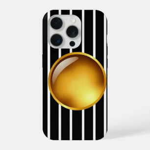 Golden Luxe Armor - Funda Gold para iPhone 15 Pro