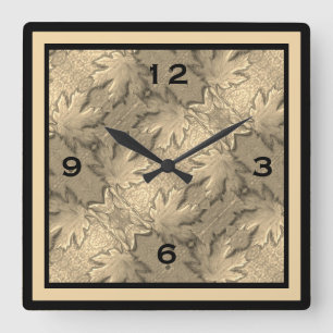 Golden Maple deja el reloj de pared