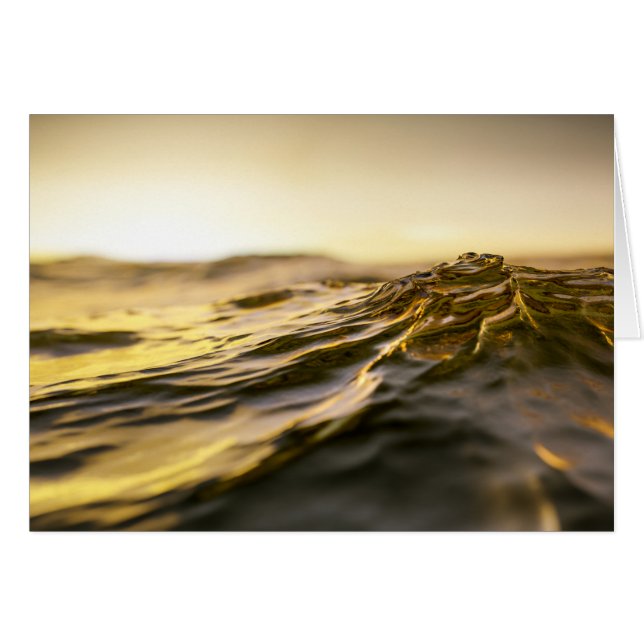 Golden Ocean Sunset (Anverso (Horizontal))