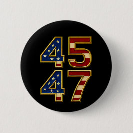 Golden Patriot Power - botón 45 & 47 negrita de Es