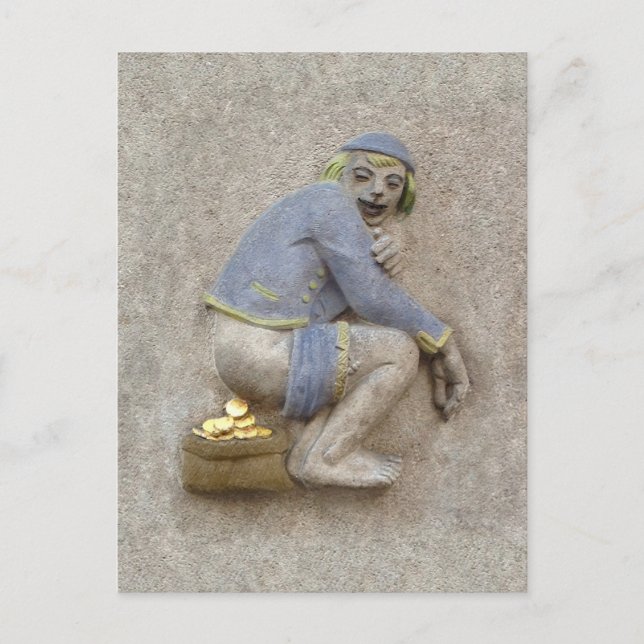 Golden Poop ~ Postcard / Invitación (Anverso)