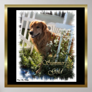 Golden Retriever Gifts Art Impresiones
