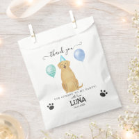 Golden Retriever Gracias Traer Las Bolsas De Favor