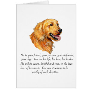 Golden Retriever Keepsake