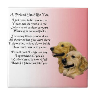 Golden retriever - teja del poema del amigo
