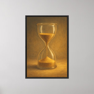 Golden Sand Hourglass - Arte eterno