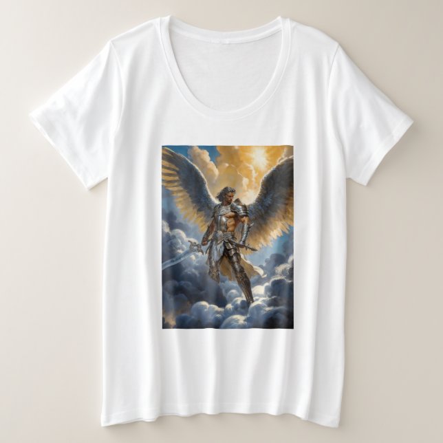 Golden Warrior of Heaven Archangel Michael (Anverso del diseño)
