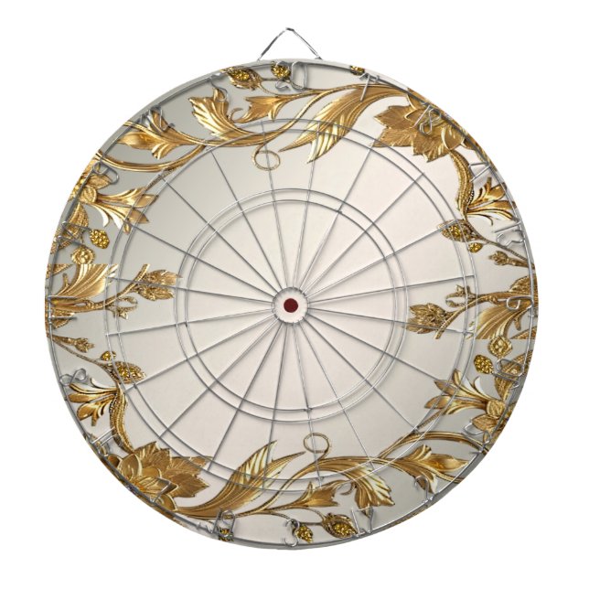 Golden Wavy deja tablero floral (Frente)