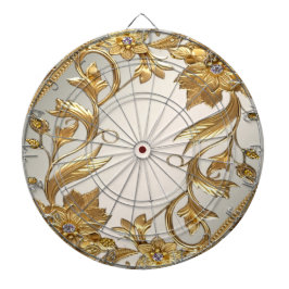 Golden Wavy deja tablero floral