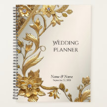 Golden Wavy deja un planificador floral