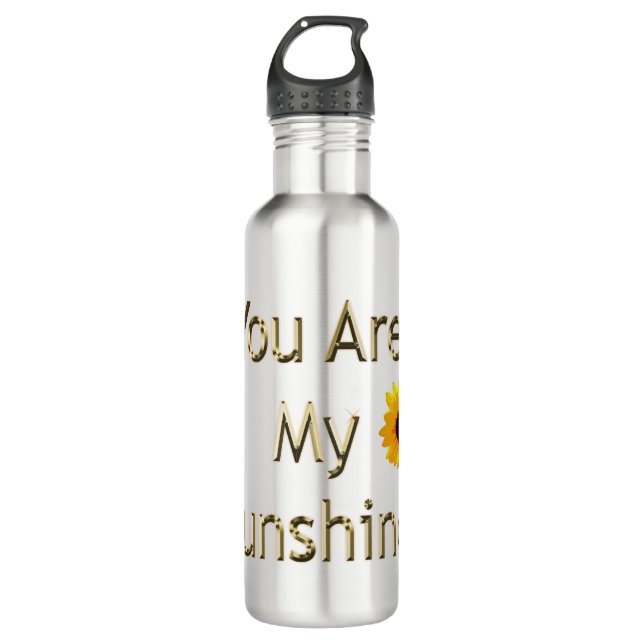 Golden You Are My Sunshine, botella de agua de 710 (Anverso)