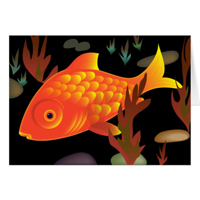 Goldfish profundamente (Anverso (Horizontal))