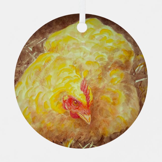 Goldie el ornamento de pollo (Anverso)