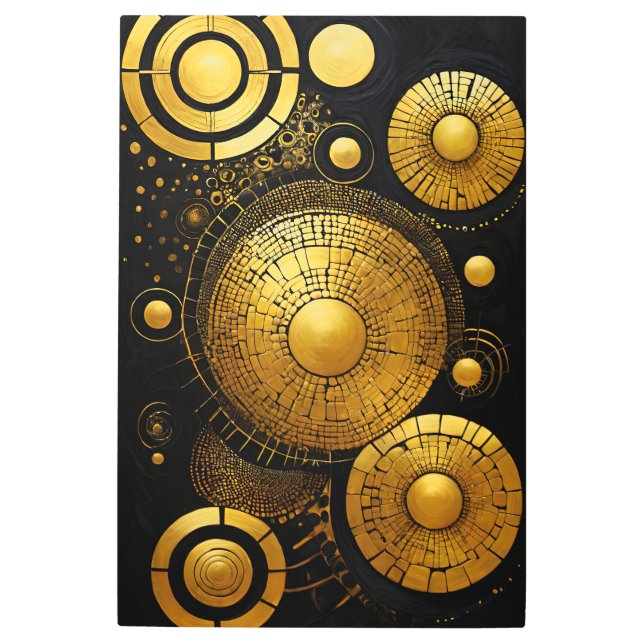 GoldRush 1 arte de pared Metalizado (Anverso)