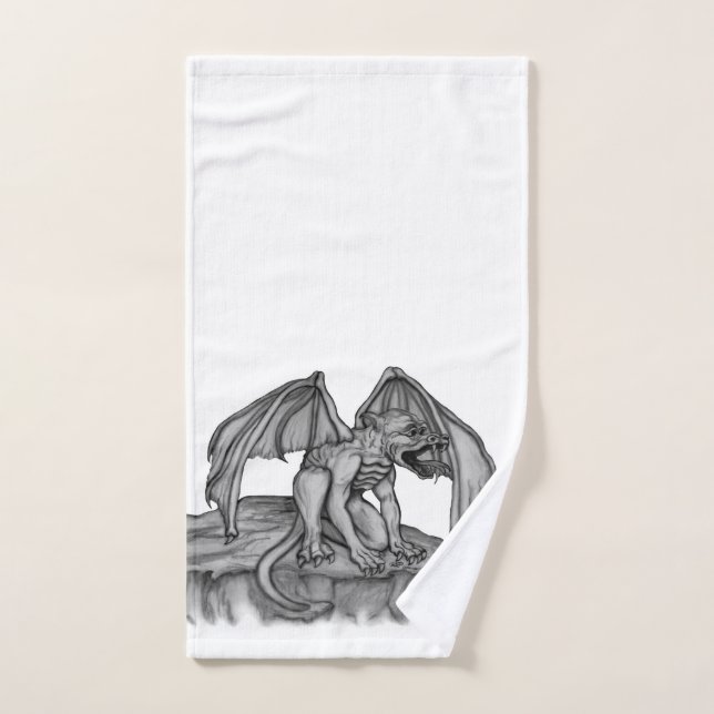 Golem Gargoyle (Toalla de mano)