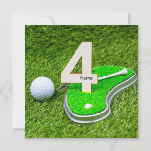 Golf 4.º cumpleaños